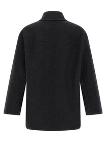 FENDI - FENDI - Felt wool coat - Men’s Outerwear