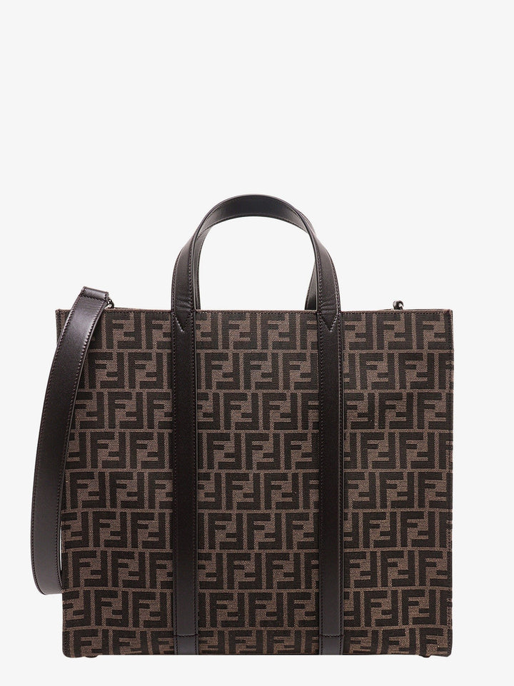 Fendi - Handbag With Ff Recycled Jacquard Fabric - Home->Man->Bags->Handbags