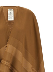 FENDI - FENDI - Jacquard poncho - Women’s Outerwear