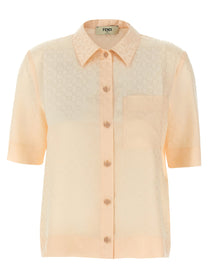 FENDI - FENDI - FF Silk Shirt - Women’s Tops