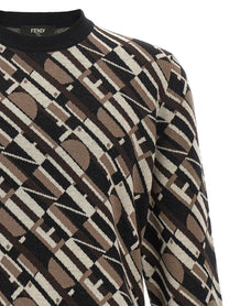 FENDI - FENDI - ’Fendi Tape’ sweater - Men’s Knitwear