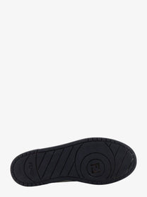 Fendi - Fendi Leather Sneakers With Ff Lateral Logo - Men’s Shoes