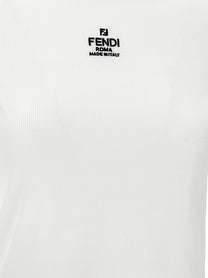 FENDI - FENDI - ’Fendi’ cropped T-shirt - Women’s Tops