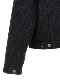 FENDI - FENDI - ’FF’ denim jacket - Women’s Outerwear