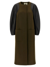 FENDI - FENDI - ’Wool Felt’ coat - Women’s Outerwear