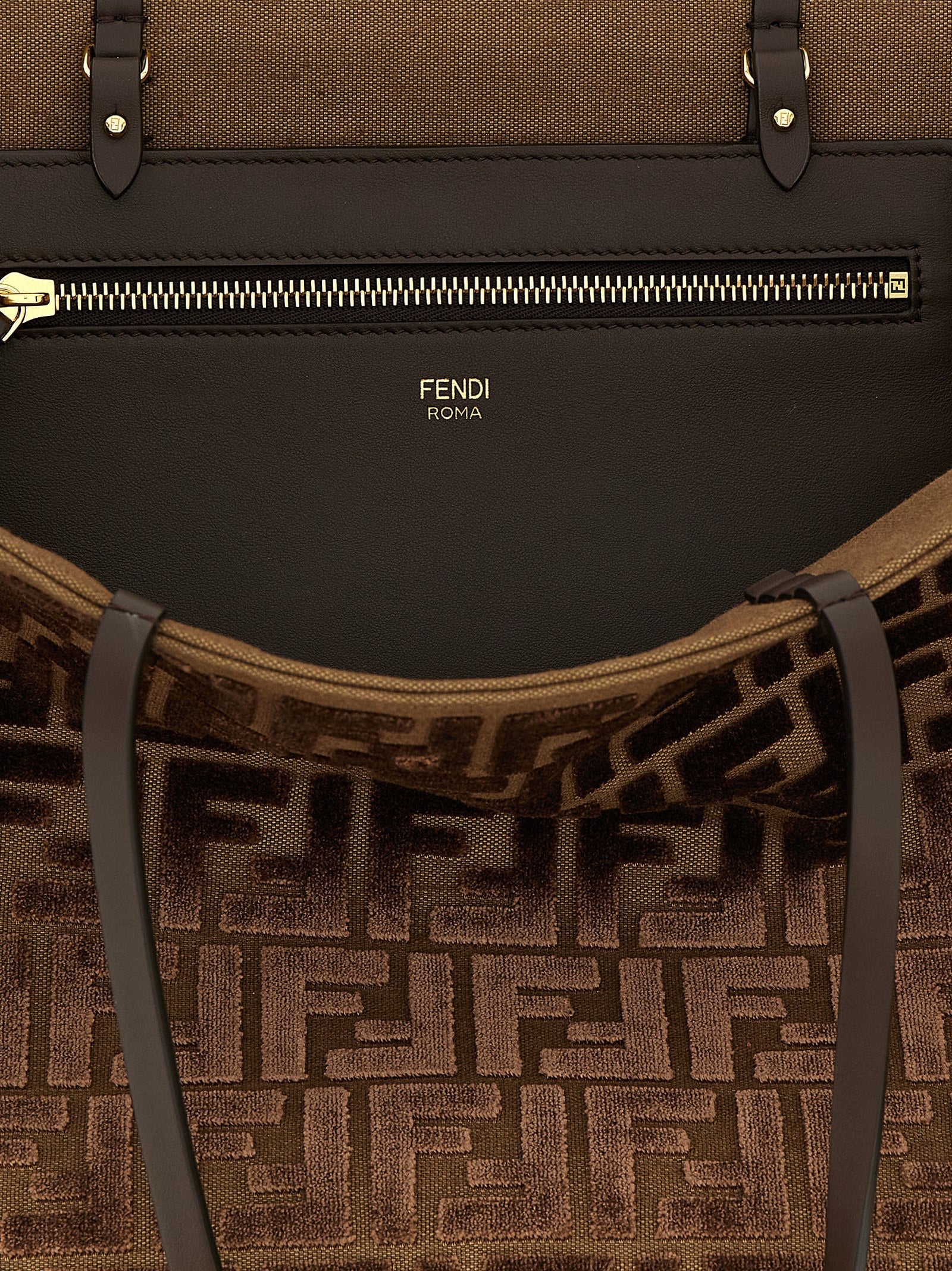 FENDI - FENDI - ’Roll Large’ reversible shopping bag - Women’s Bags