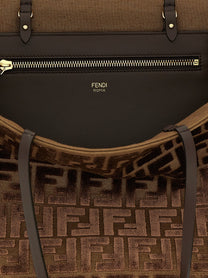 FENDI - FENDI - ’Roll Large’ reversible shopping bag - Women’s Bags