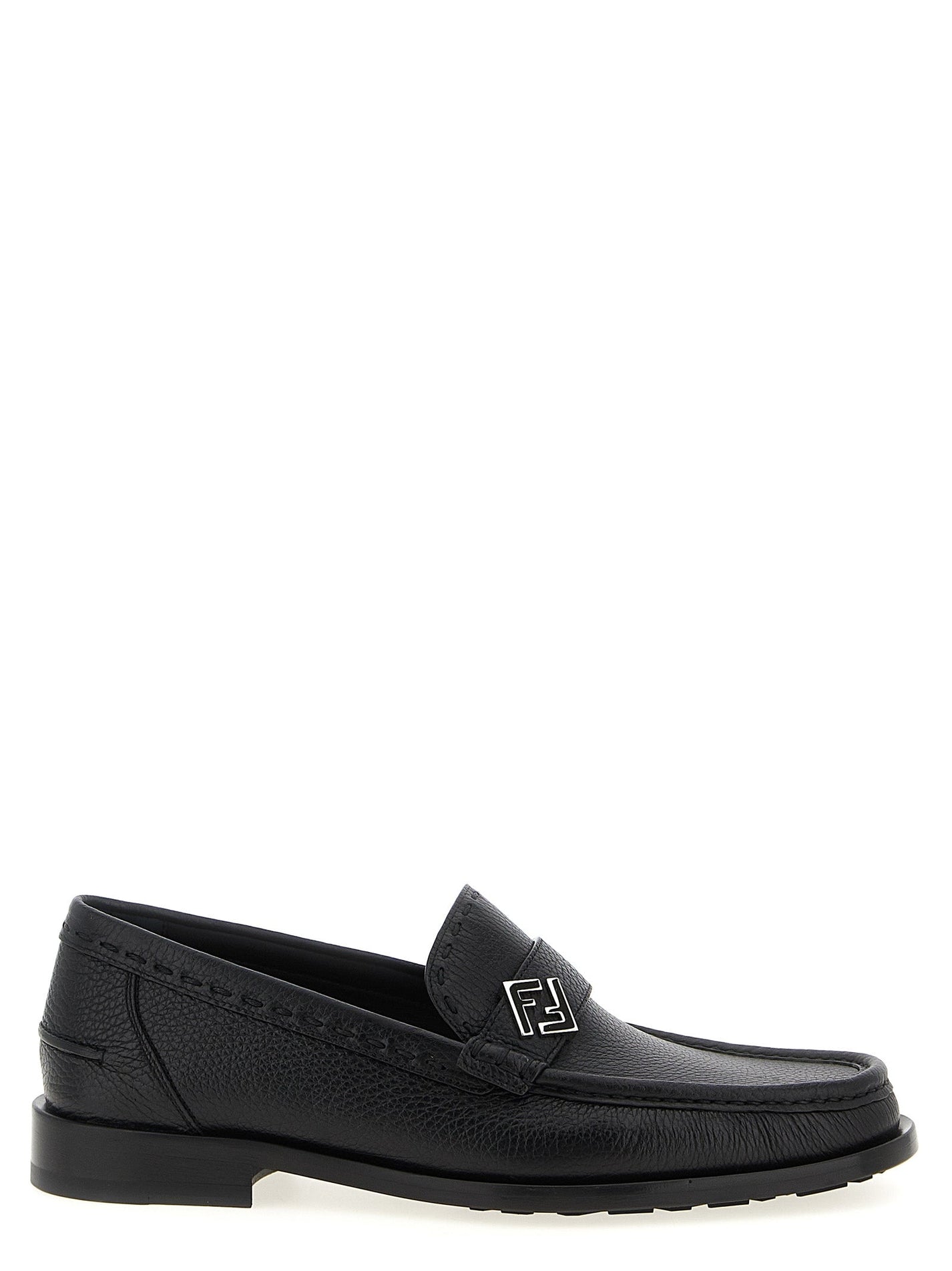FENDI - FENDI - ’FF Metal’ loafers - Men’s Shoes