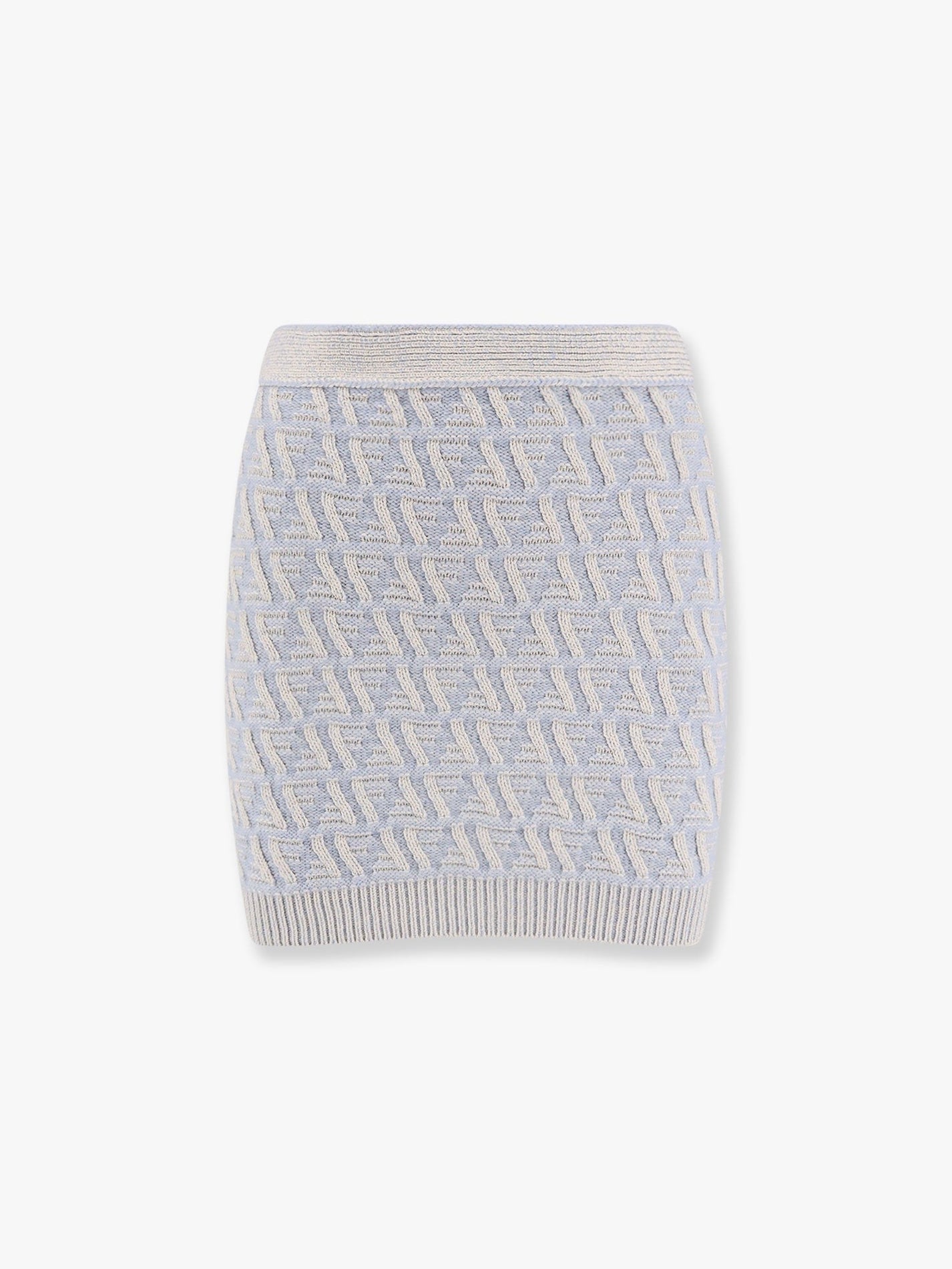 Fendi - Fendi Ff Wool And Cashmere Skirt - Woman-&gt;Clothing-&gt;Skirts