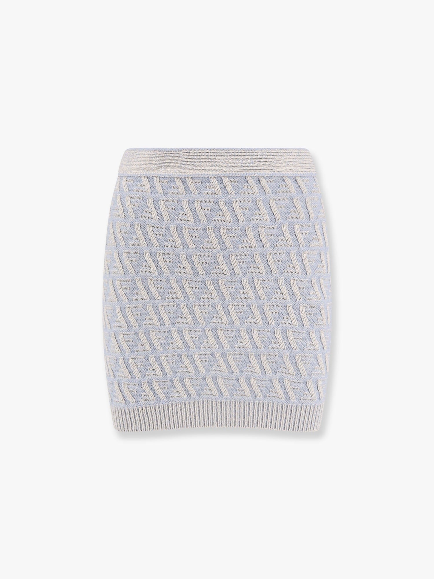 Fendi - Fendi Ff Wool And Cashmere Skirt - Woman-&gt;Clothing-&gt;Skirts