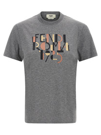 FENDI - FENDI - ’Fendi Roma 1925’ T-shirt - Women’s Tops