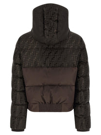 FENDI - FENDI - FF nylon down jacket - Women’s Outerwear