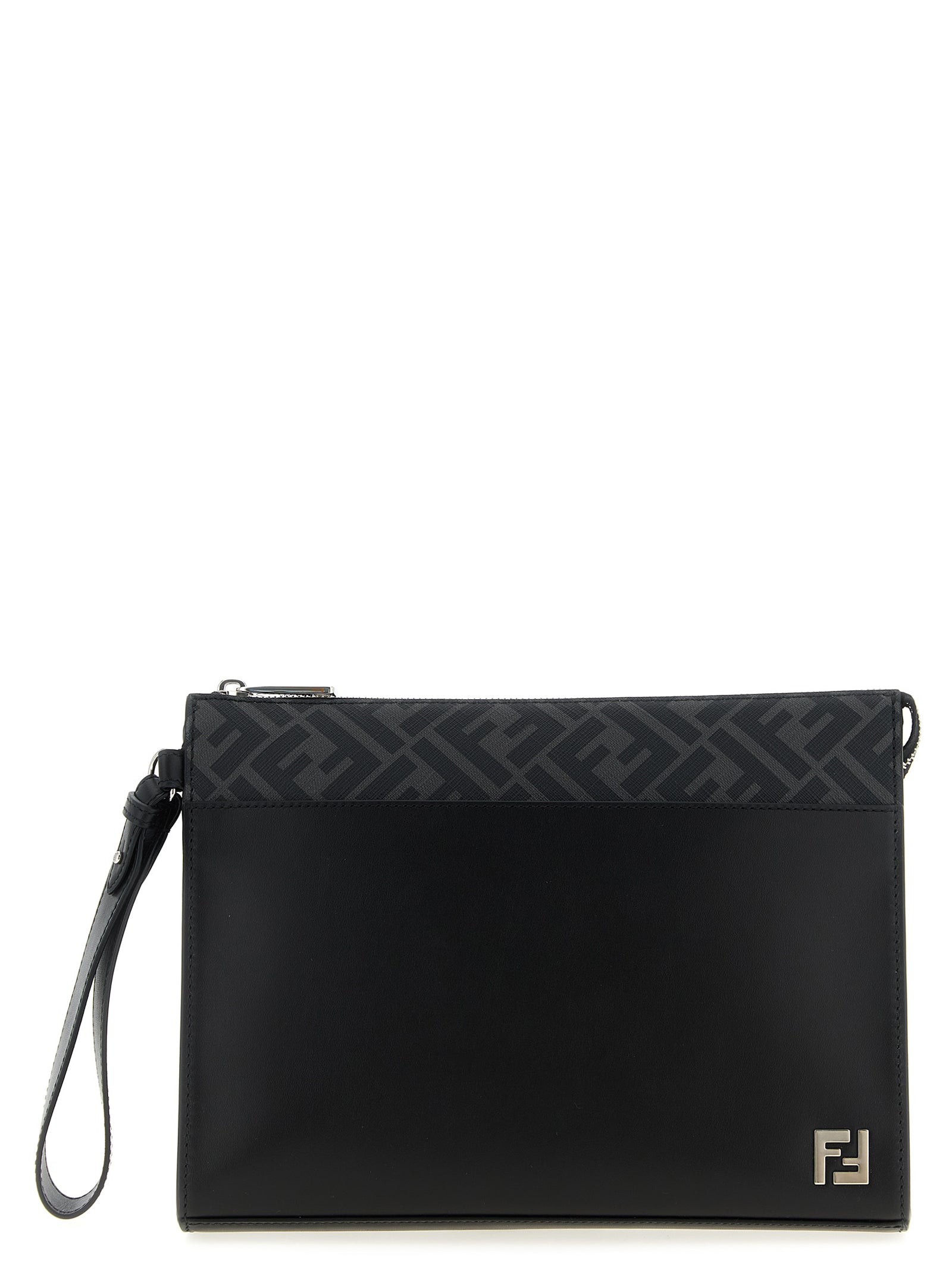 FENDI - FENDI - ’Squared FF’ clutch - Men’s Bags