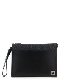 FENDI - FENDI - ’Squared FF’ clutch - Men’s Bags