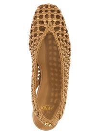 FENDI - FENDI - Braided slingback - Women’s Shoes