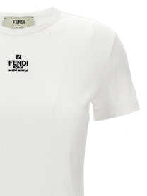 FENDI - FENDI - ’Fendi’ cropped T-shirt - Women’s Tops