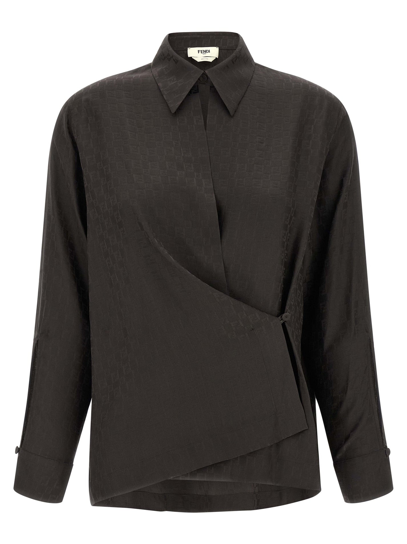 FENDI - FENDI - ’Chess FF’ shirt - Women’s Tops