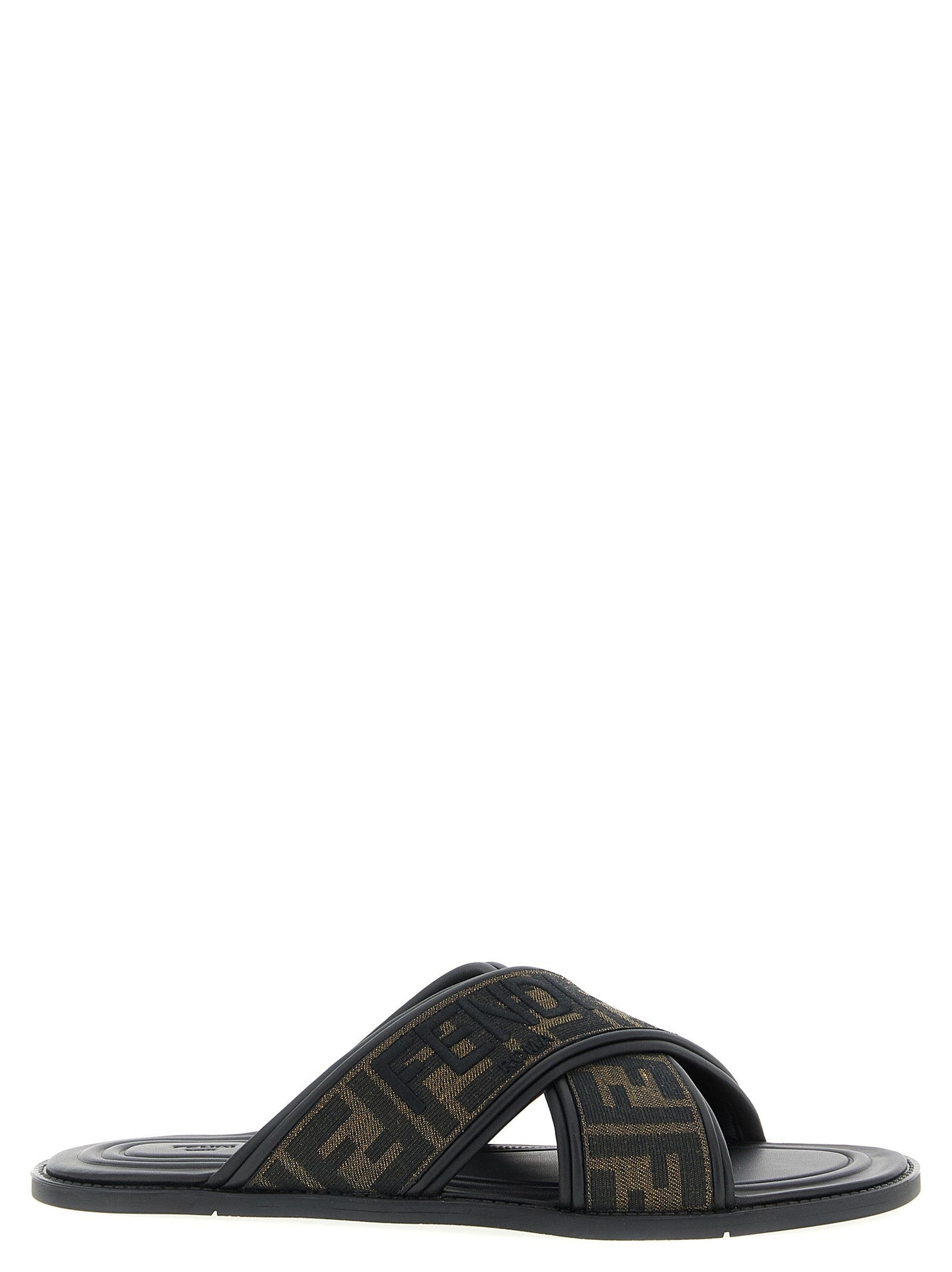 FENDI - FENDI - Logo slides - Men’s Shoes