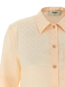 FENDI - FENDI - FF Silk Shirt - Women’s Tops