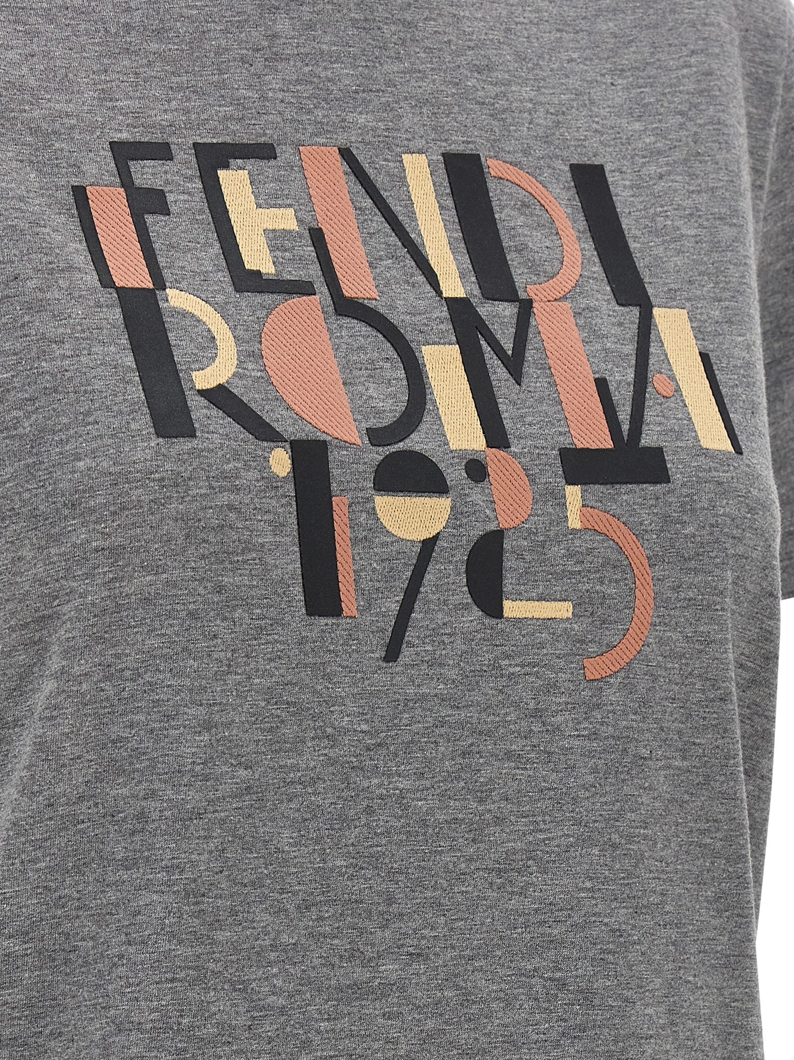 FENDI - FENDI - ’Fendi Roma 1925’ T-shirt - Women’s Tops