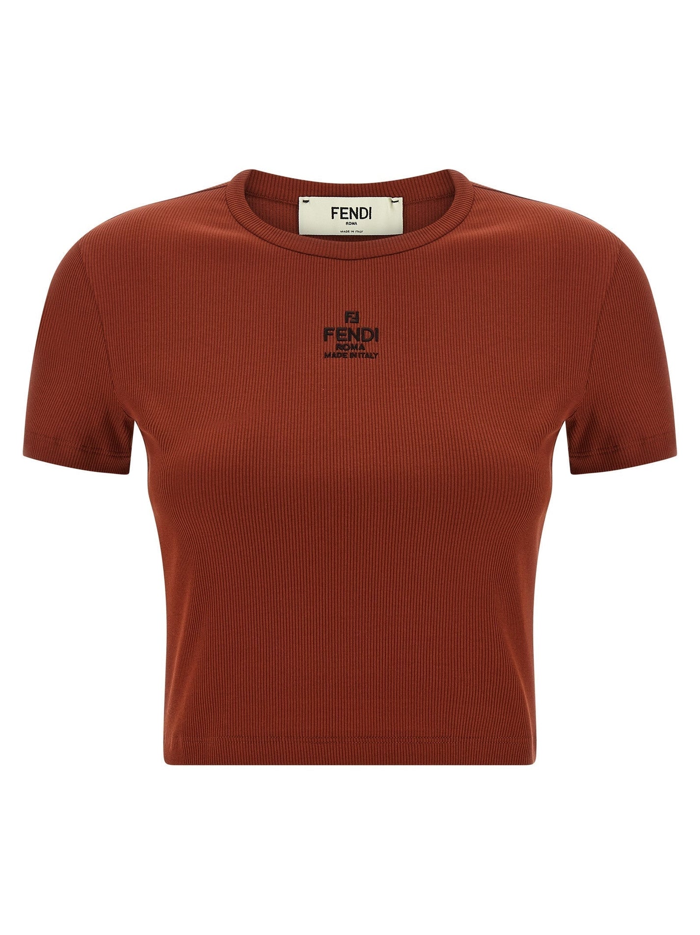 FENDI - FENDI - Logo embroidery top - Women’s Tops