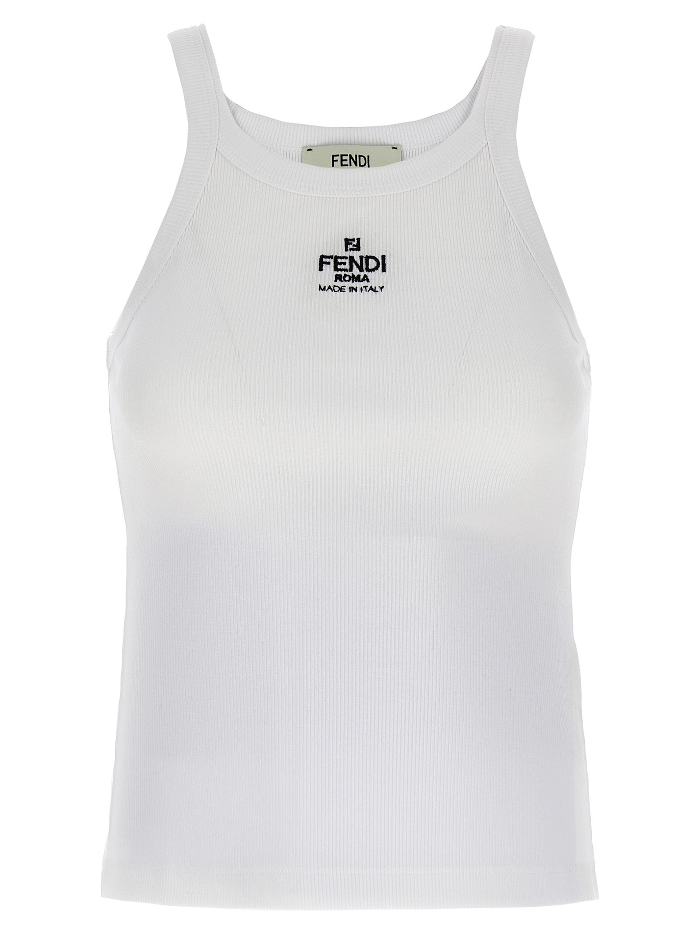 FENDI - FENDI - Top logo - Woman,Clothing,Tops,