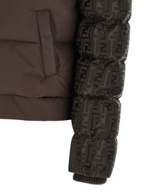 FENDI - FENDI - FF nylon down jacket - Women’s Outerwear