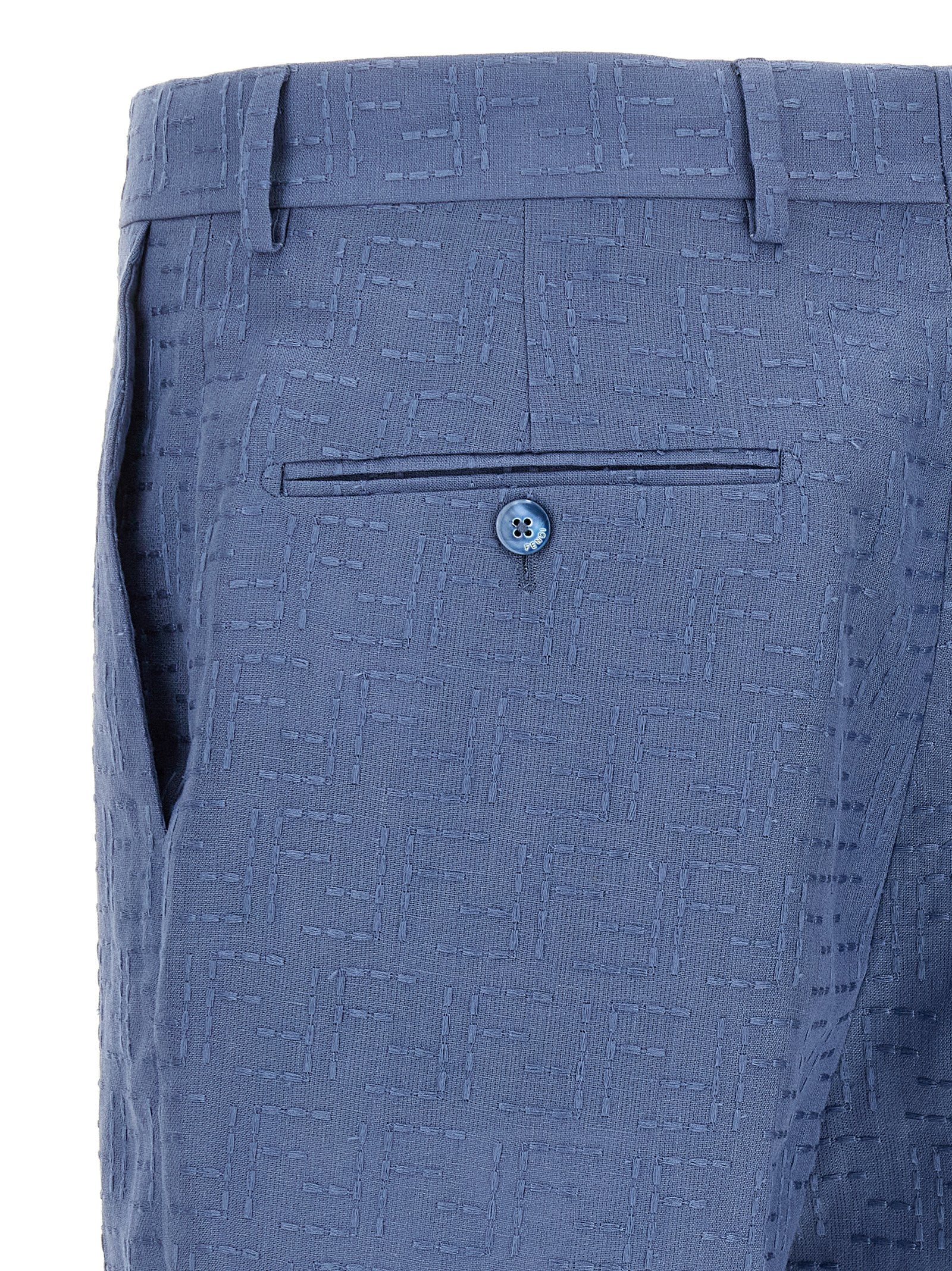 FENDI - FENDI - Bermuda Jacquard FF - Men’s Clothing