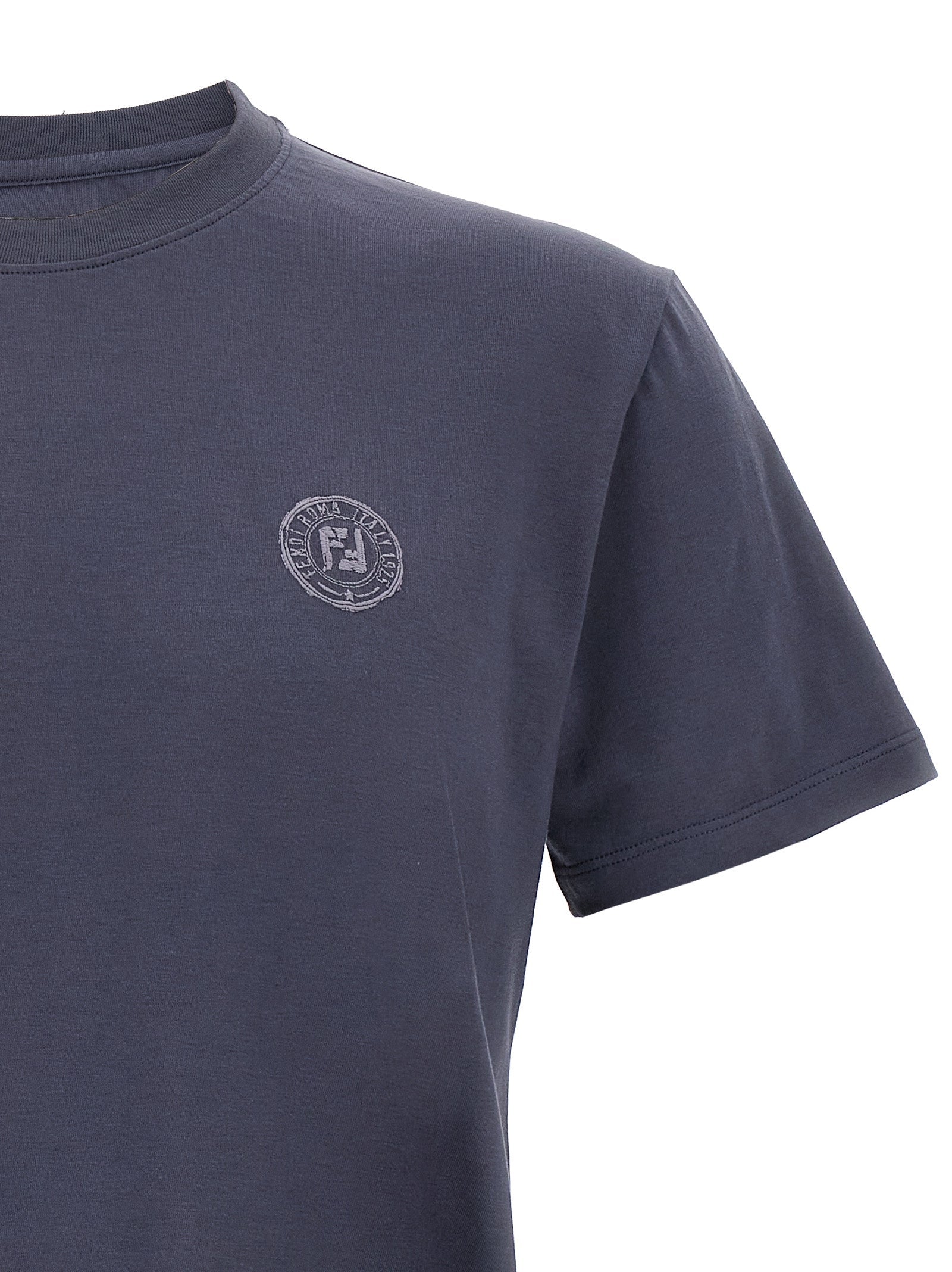 FENDI - FENDI - ’Postcards’ T-shirt - Men’s Tops