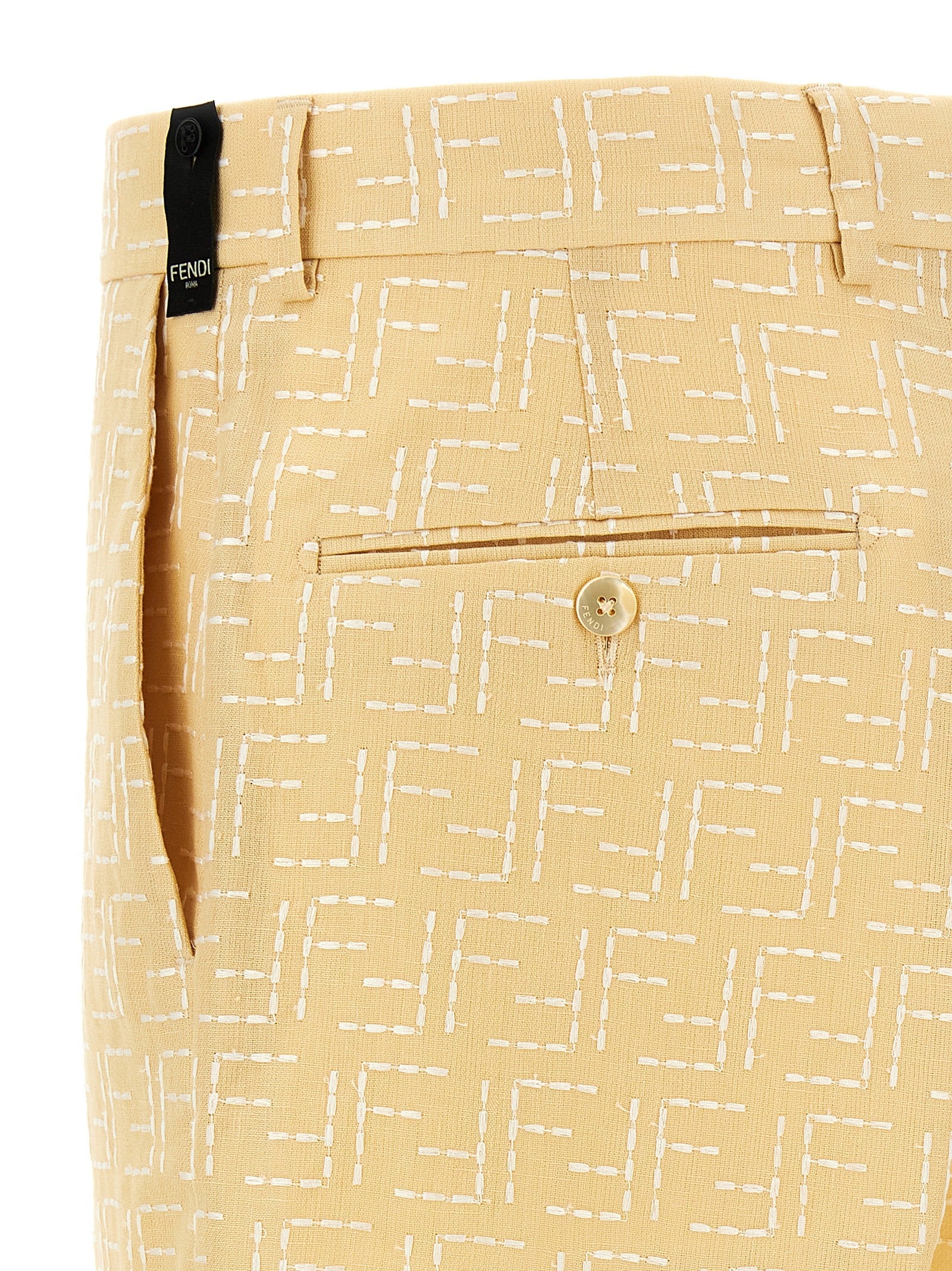 FENDI - FENDI - Bermuda Jacquard FF - Men’s Clothing