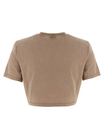 FENDI - FENDI - 3D ’Fendi Roma’ T-shirt - Women’s Tops