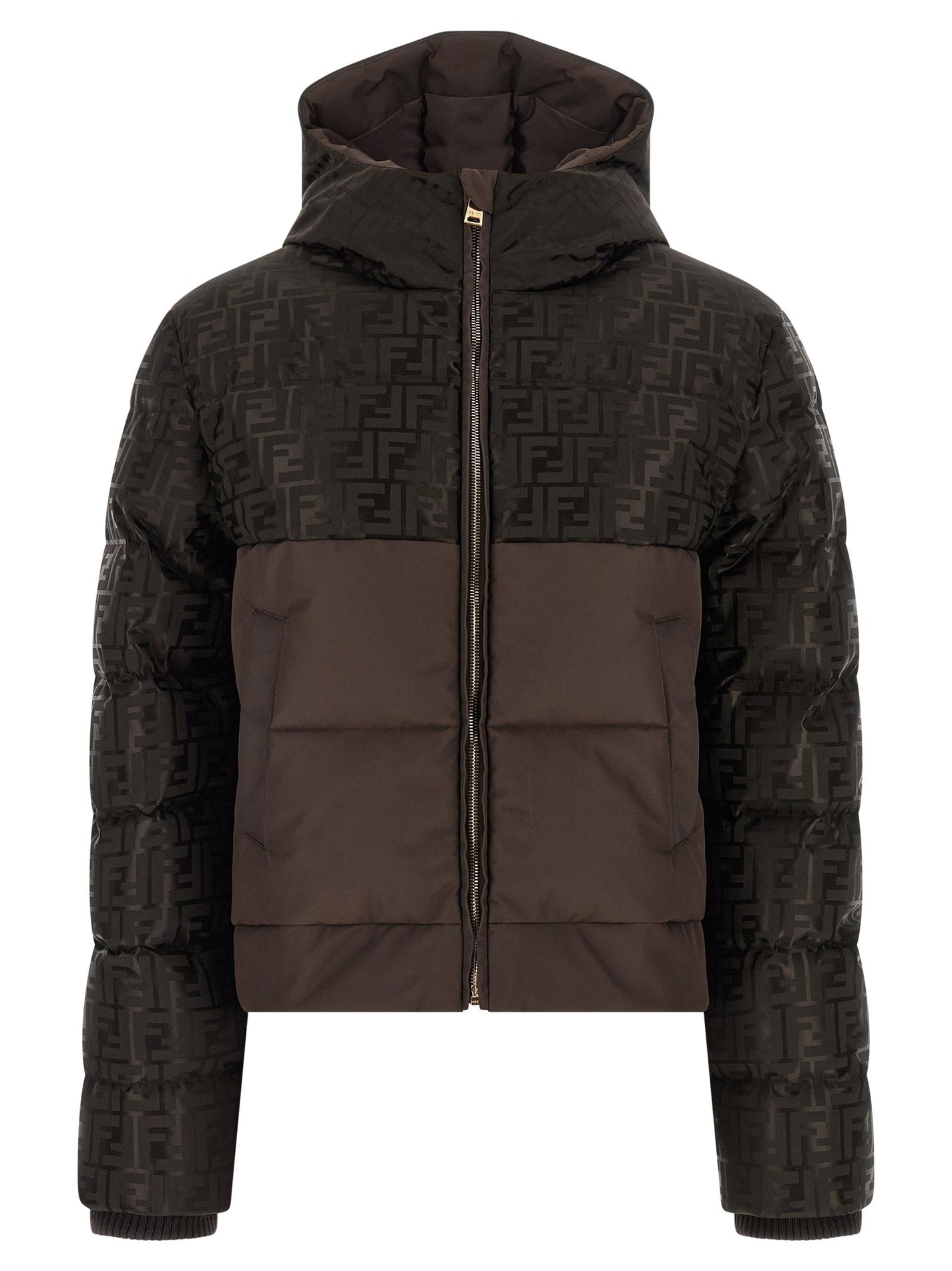 FENDI - FENDI - FF nylon down jacket - Women’s Outerwear