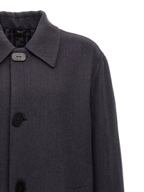 FENDI - FENDI - Double wool coat - Men’s Outerwear