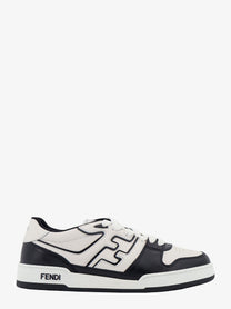 Fendi - Fendi Leather Sneakers With Ff Lateral Logo - Men’s Shoes