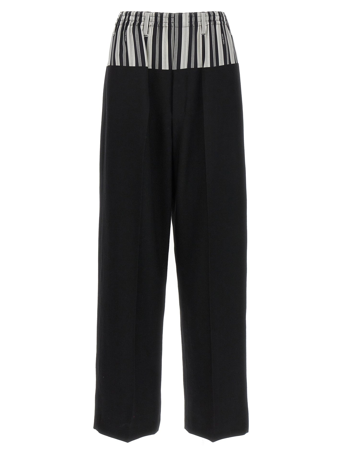 FENDI - FENDI - Basque trompe l’oeil pants - Women’s Pants