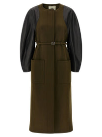 FENDI - FENDI - ’Wool Felt’ coat - Women’s Outerwear