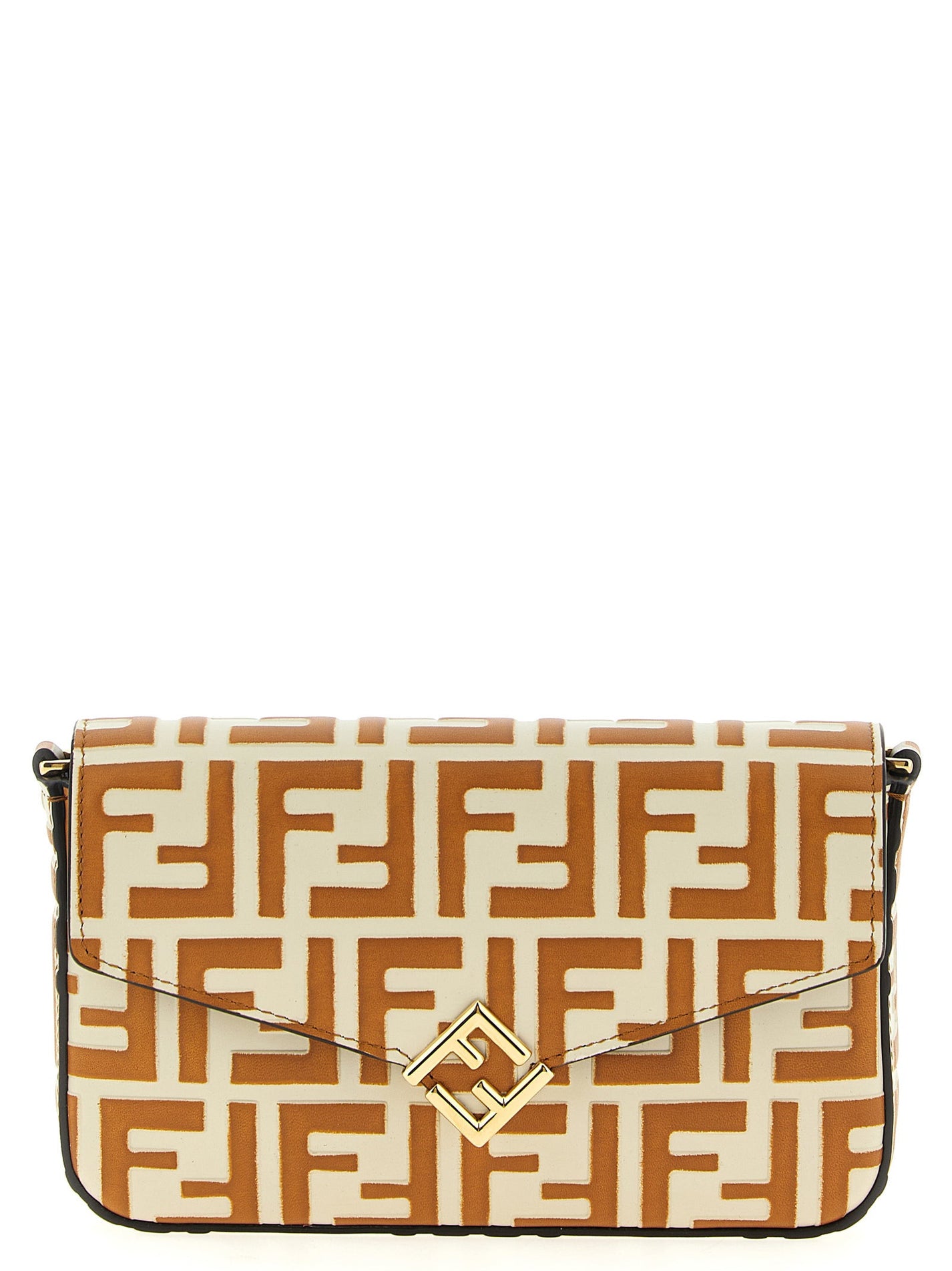 FENDI - FENDI - ’FF Diamonds’ wallet on chain - Women’s Accessories