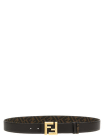 FENDI - FENDI - ’Squared FF’ reversible belt - Men’s Accessories