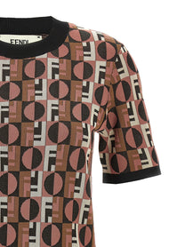FENDI - FENDI - ’Fendi Optical’ sweater - Women’s Knitwear