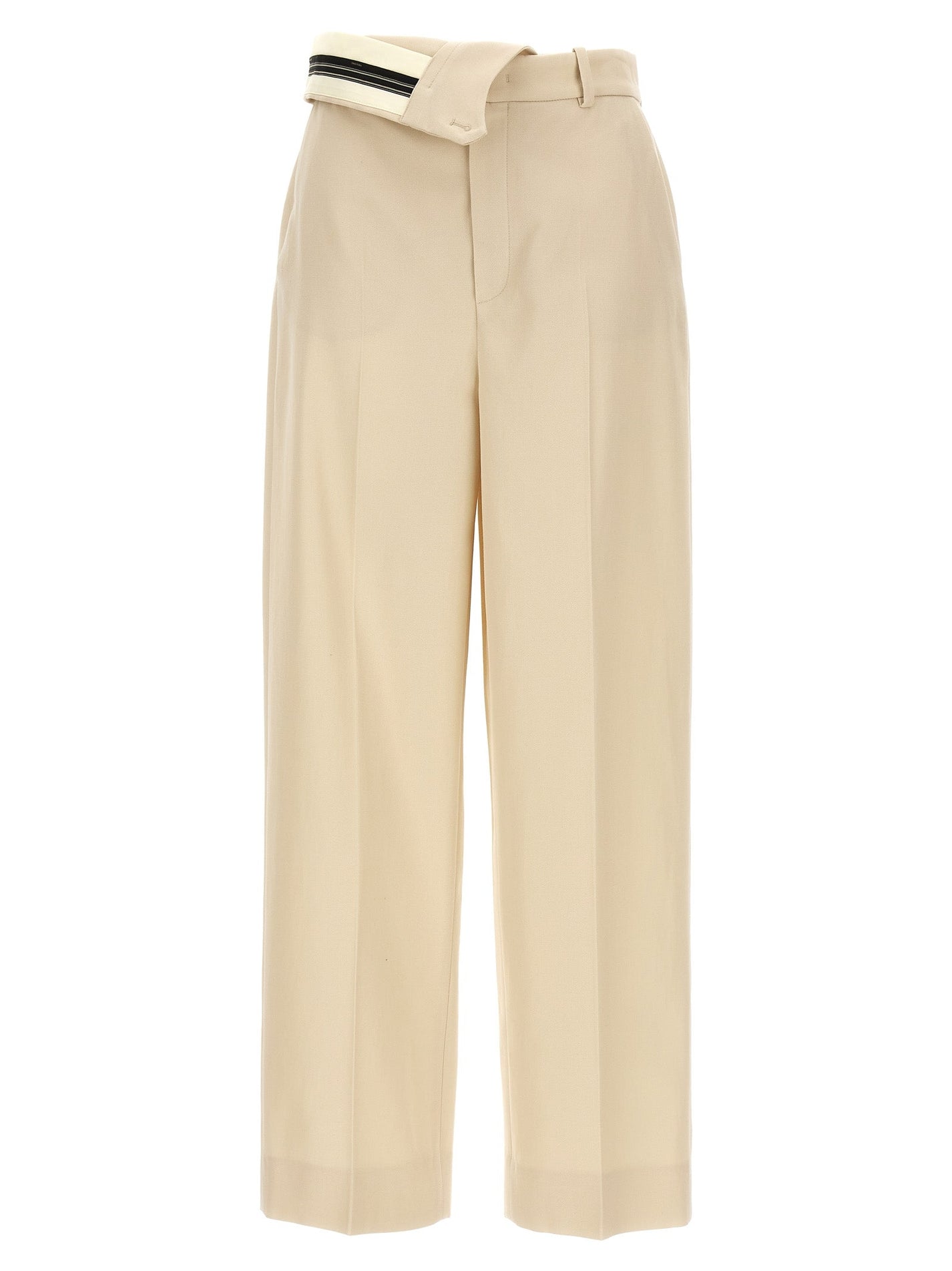 FENDI - FENDI - ’Fendi Roma’ gabardine trousers - Women’s Pants