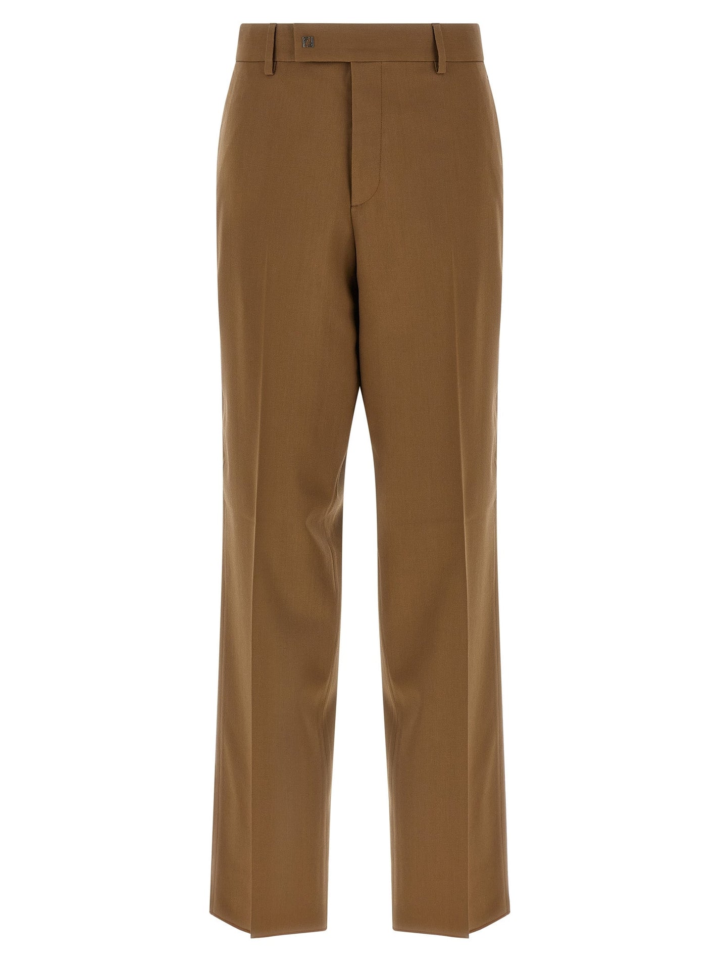 FENDI - FENDI - Gabardine wool trousers - Men’s Pants