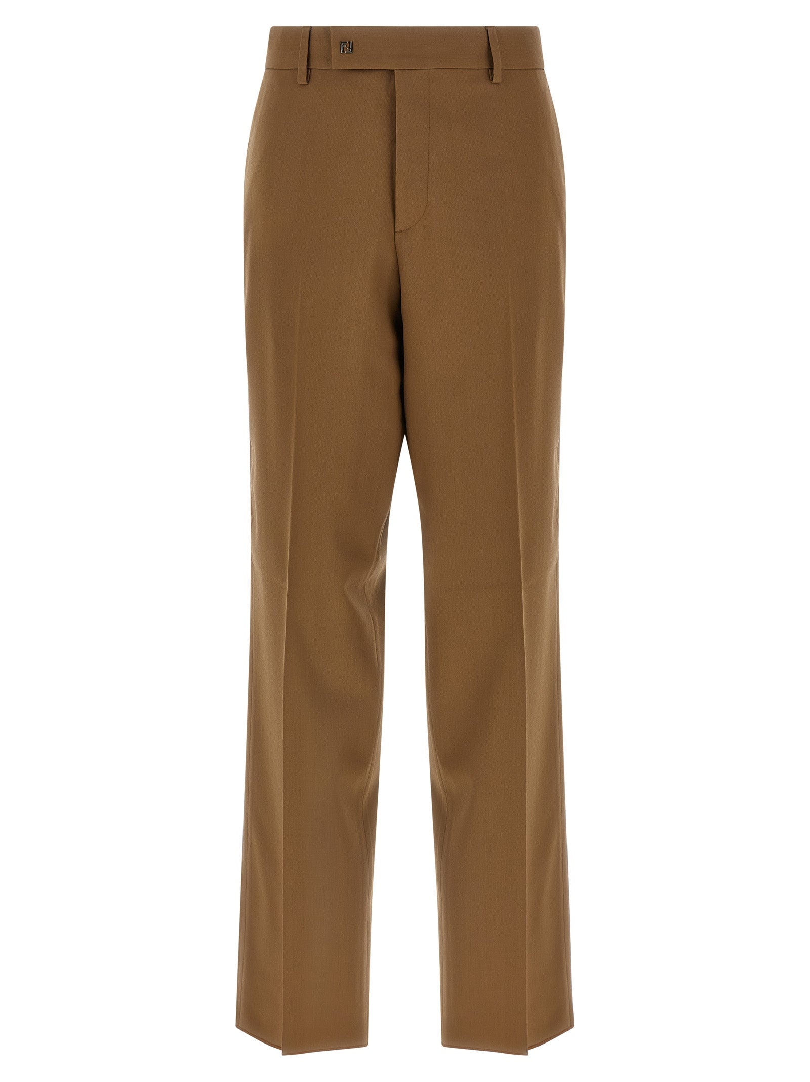 FENDI - FENDI - Gabardine wool trousers - Men’s Pants