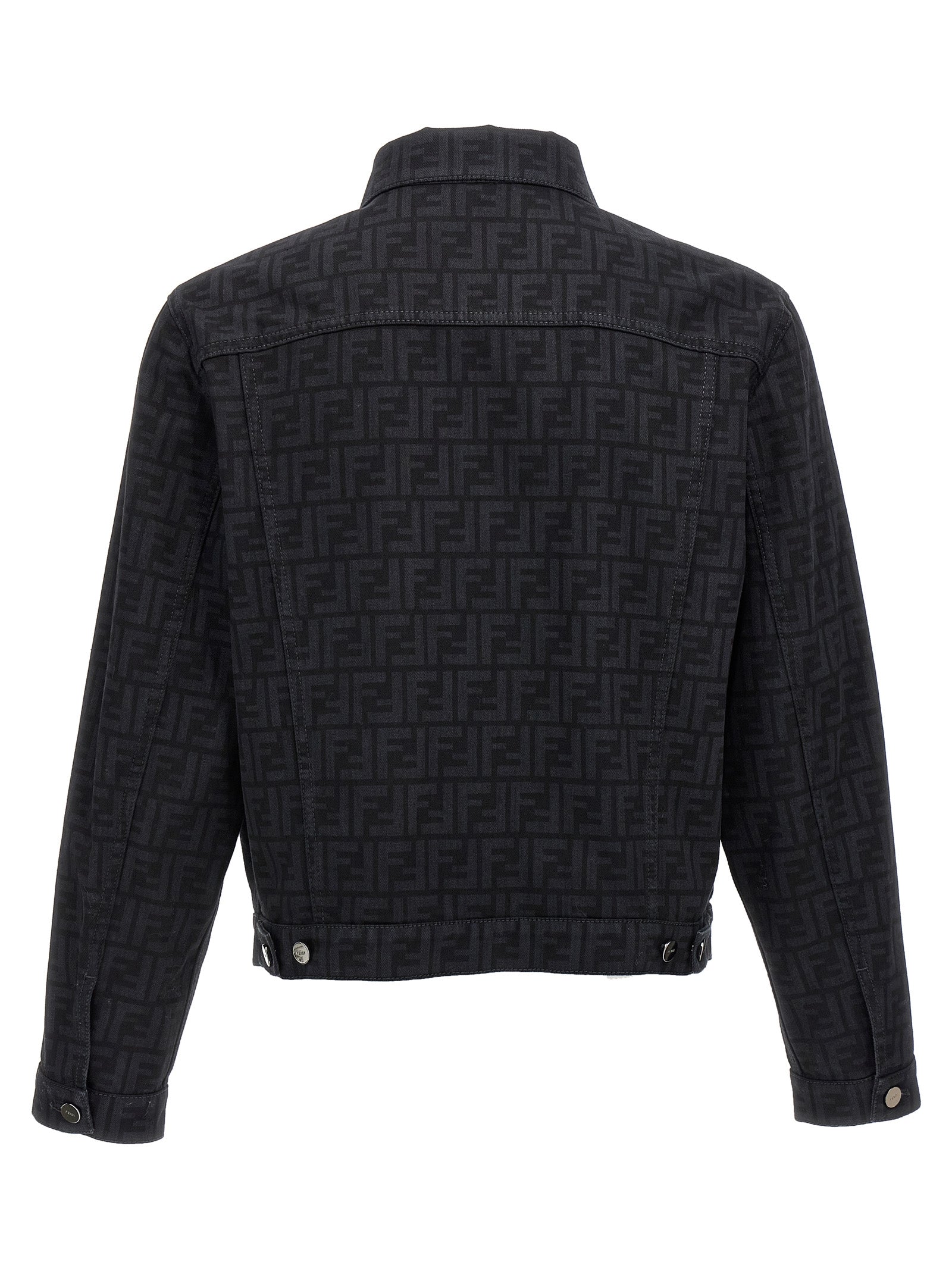 FENDI - FENDI - ’FF’ denim jacket - Women’s Outerwear