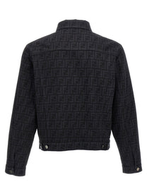 FENDI - FENDI - ’FF’ denim jacket - Women’s Outerwear