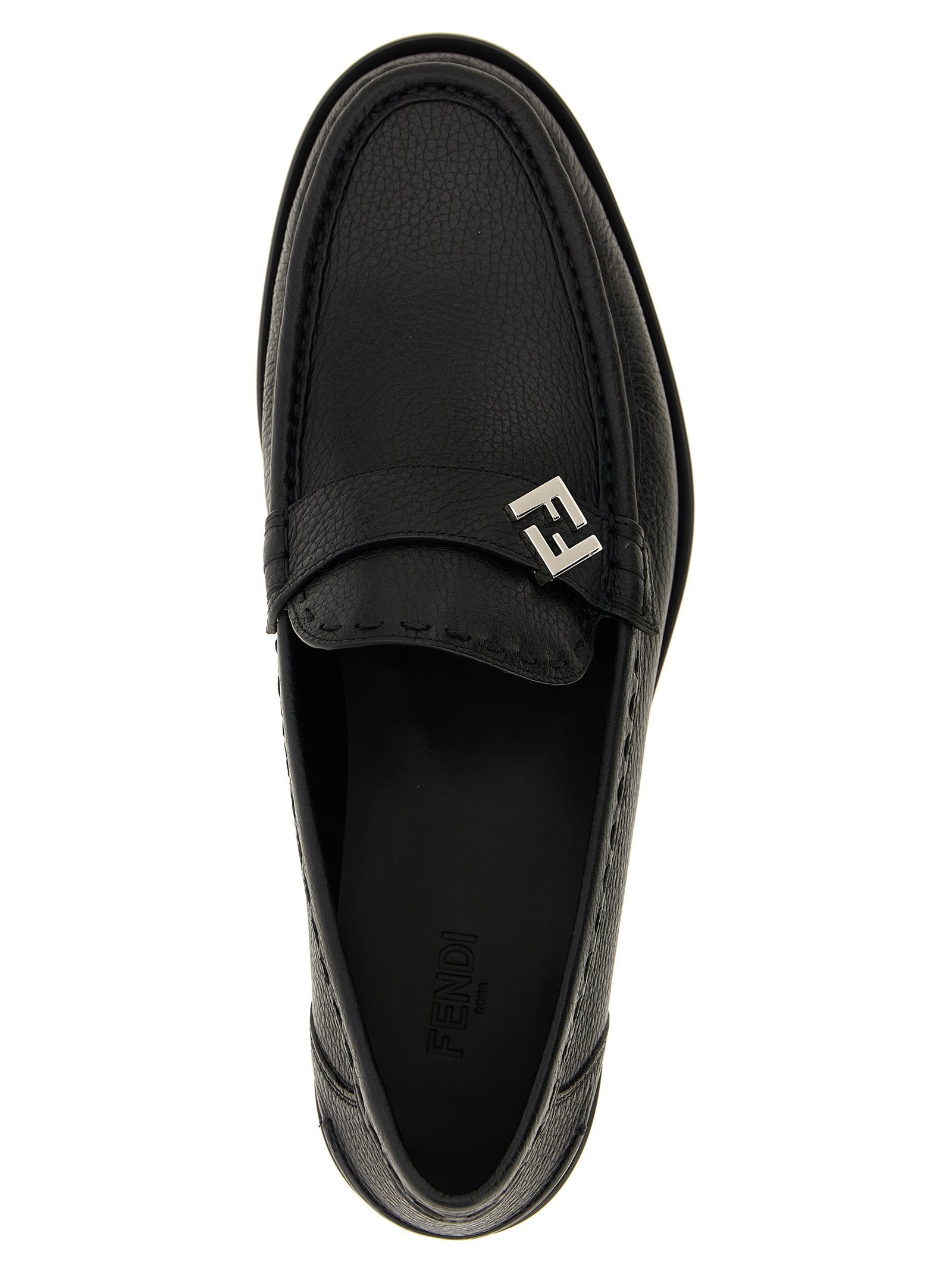 FENDI - FENDI - ’FF Metal’ loafers - Men’s Shoes