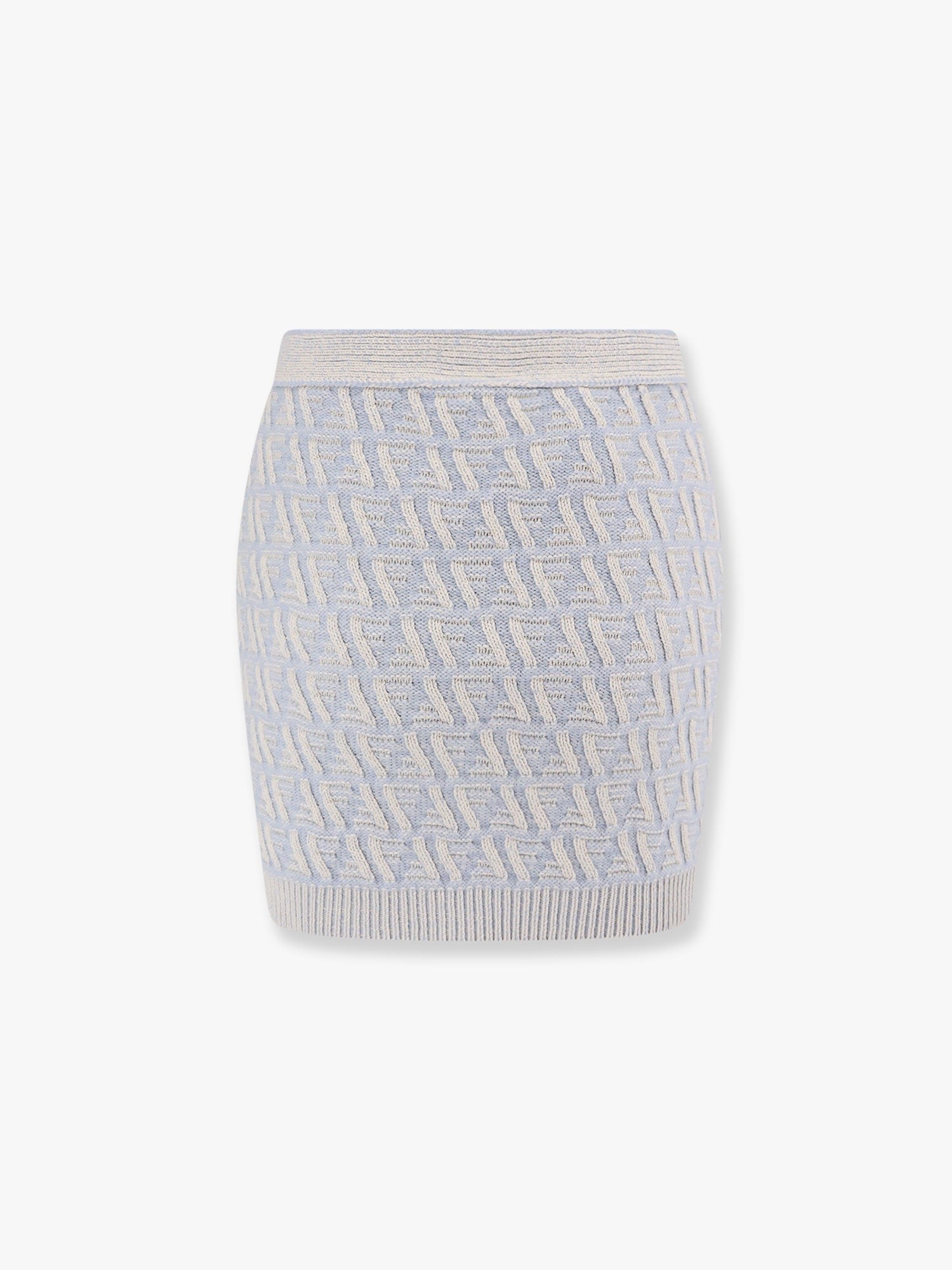 Fendi - Fendi Ff Wool And Cashmere Skirt - Woman-&gt;Clothing-&gt;Skirts