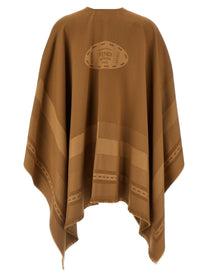 FENDI - FENDI - Jacquard poncho - Women’s Outerwear