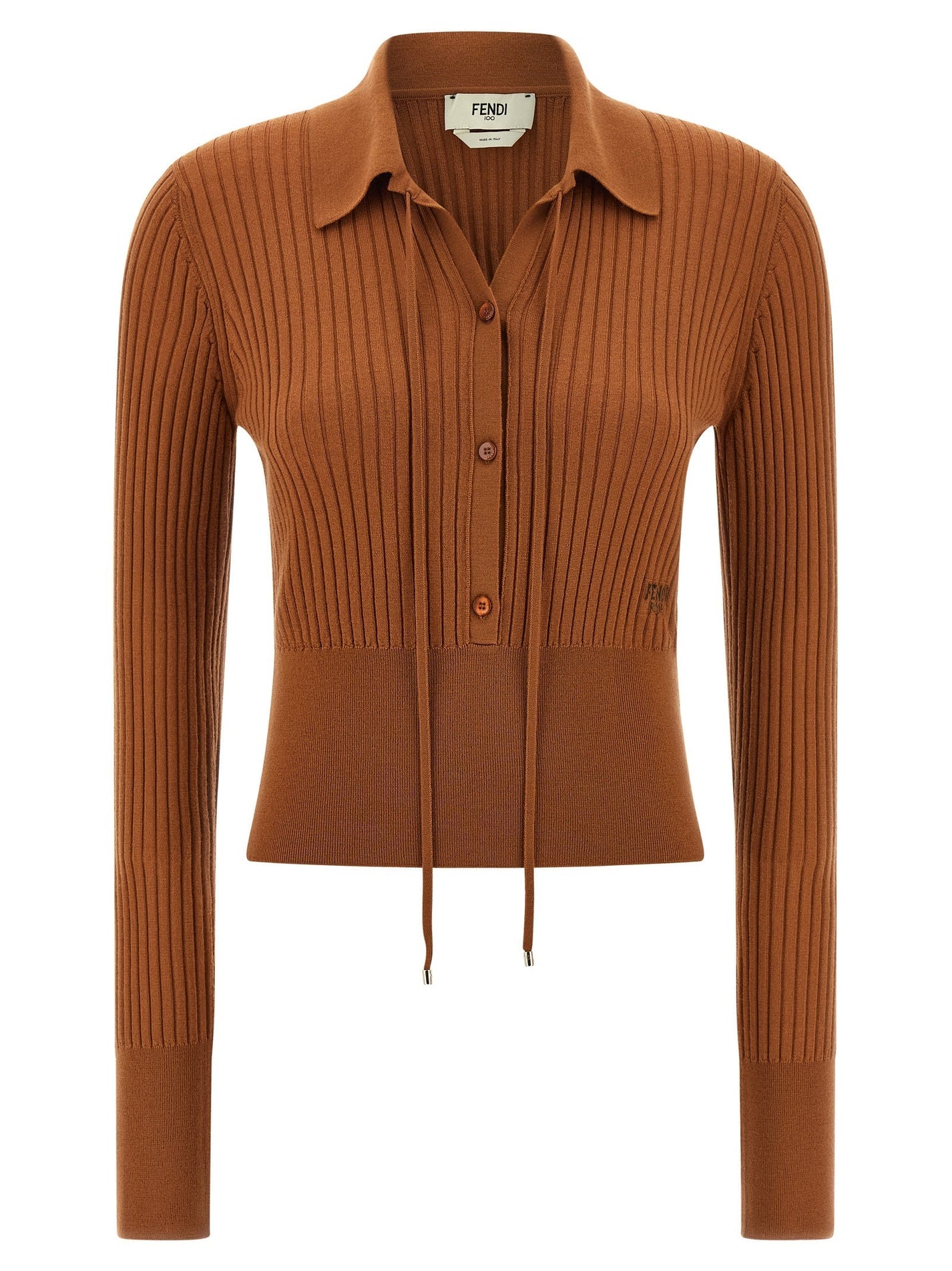 FENDI - FENDI - Ribbed sweater - Women’s Knitwear