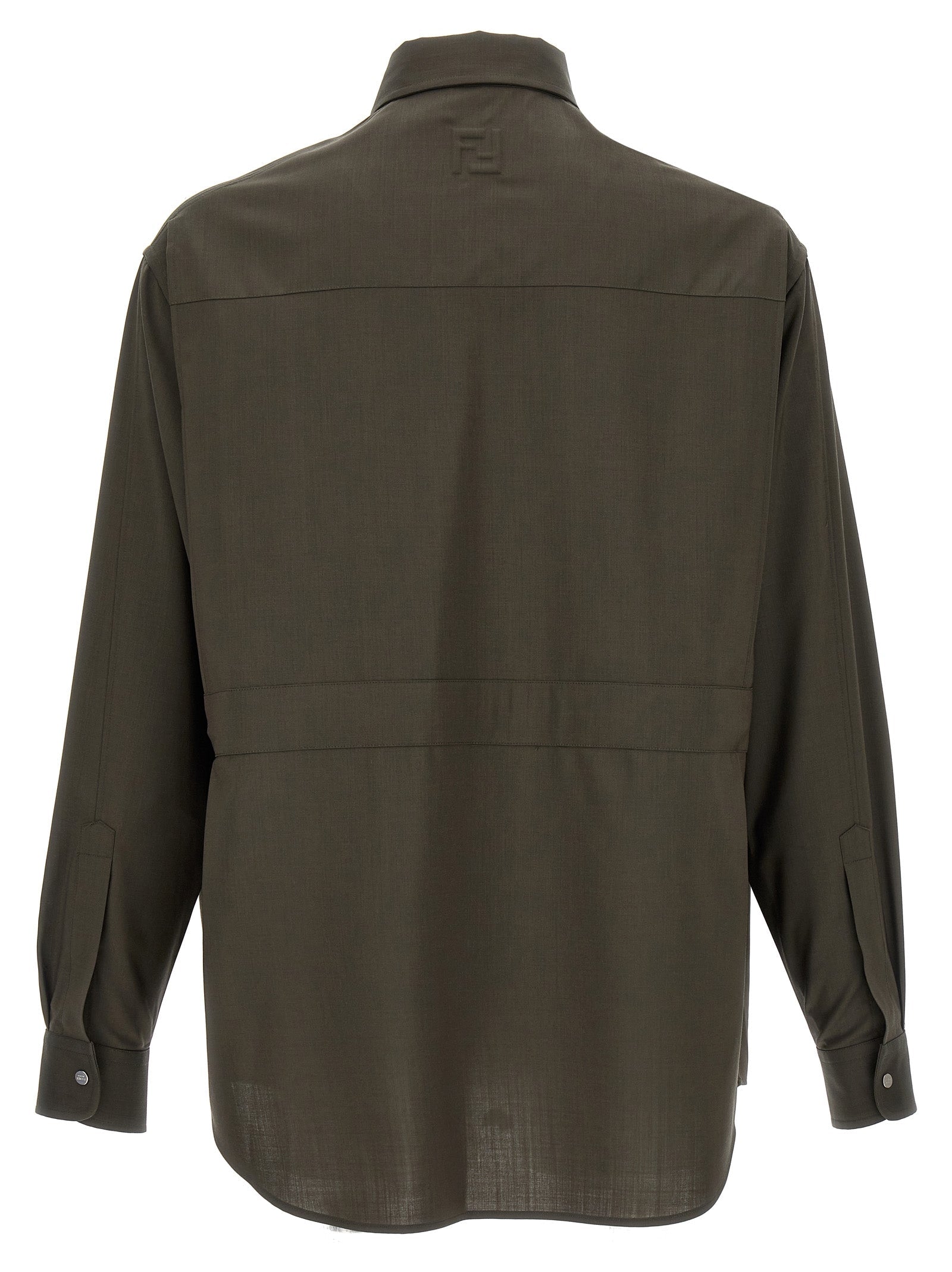 FENDI - FENDI - Wool shirt - Men’s Tops