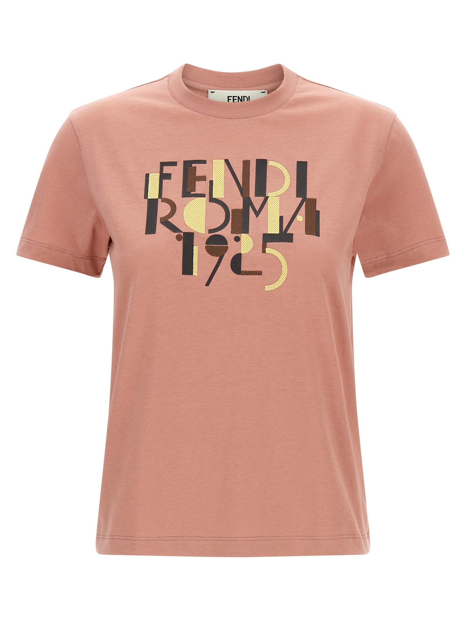 FENDI - FENDI - ’Fendi Roma 1925’ T-shirt - Women’s Tops